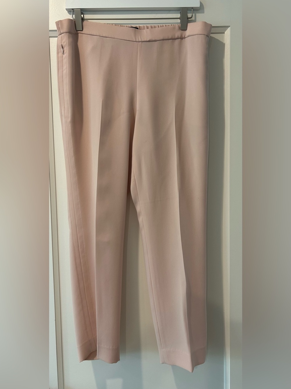 Theory Pull On Modern Crepe Pant in Dusty Pink Size 10